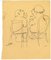 Mino Maccari, Por qué ser difícil, Dibujo a tinta, 1955, Imagen 1