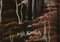 Kabemba Situna WA, paisaje exótico, acrílico sobre lienzo, años 70, Imagen 2