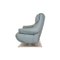 Malu 2-Seater Sofa in Light Blue Leather from Mondo 9