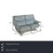 Malu 2-Seater Sofa in Light Blue Leather from Mondo 2