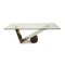 Glass and Chrome Dining Table by Ronald Schmitt 8