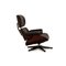 Poltrona in pelle nera di Charles & Ray Eames per Vitra, Immagine 8