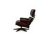 Lounge Chair in Black Leather by Charles & Ray Eames for Vitra 10