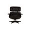 Fauteuil en Cuir Noir par Charles & Ray Eames pour Vitra 7