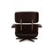 Lounge Chair in Black Leather by Charles & Ray Eames for Vitra, Image 9