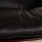Sessel aus schwarzem Leder von Charles & Ray Eames für Vitra 3