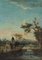 Artista francese, Paesaggio con fiume, Fine XVIII secolo, Dipinto ad olio, Immagine 1