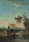 French Artist, Landscape with River, Late 18th Century, Oil Painting, Image 1