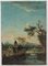 Artista francese, Paesaggio con fiume, Fine XVIII secolo, Dipinto ad olio, Immagine 2