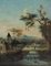 Artista francese, Paesaggio con fiume, Fine XVIII secolo, Dipinto ad olio, Immagine 4