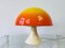 Space Age Table Lamp in Orange 2