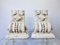 Plaster Stucco Wall Console, Set of 2 1