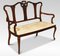 Carved Mahogany Framed Settee, 1890s 7