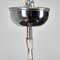 Lámpara colgante de metal con cuatro laminillas de Tamás Borsfay, años 70, Imagen 13