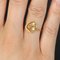 18 Karat Yellow Rose Gold Ring with Pearl, 1890s 5