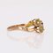 20th Century French Fine Pearls 18 Karat Yellow Rose Gold You and Me Ring, 1890s 4