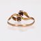 20th Century French Fine Pearls 18 Karat Yellow Rose Gold You and Me Ring, 1890s 6