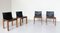 Mid-Century Modern Stühle aus Holz & Leder im Stil von Scarpa, 1960er 9