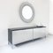 Mid-Century Modern Sideboard Aluminium and Wood Florence Knoll, 1960s 13