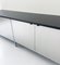 Mid-Century Modern Sideboard Aluminium and Wood Florence Knoll, 1960s 8