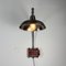 Lámpara de pared industrial vintage en rojo de Royal, Imagen 7