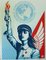 Shepard Fairey (Obey), Engel der Hoffnung und Stärke, Siebdruck 1