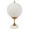 Italian Table Lamp in Marble and Opaline Glass, 1960s 1