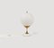 Italian Table Lamp in Marble and Opaline Glass, 1960s, Image 2