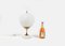 Italian Table Lamp in Marble and Opaline Glass, 1960s, Image 8