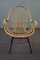 Dutch Rattan Armchair with Armrests, 1960s, Image 2