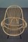 Dutch Rattan Armchair with Armrests, 1960s, Image 6