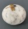 Scatola sferica in alabastro sormontata da libellula dorata, inizio XX secolo, Immagine 1