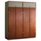 Vintage Wardrobe in Teak & Pine attributed to Børge Mogensen & Grethe Meyer, 1956, Image 1