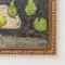 Bodegón con frutas, siglo XX, pintura al óleo, enmarcado, Imagen 4