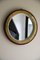 Porthole Style Mirror in Rope and Brass 1