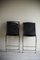 Antique French Iron and Leather Chairs, 1800s, Set of 2 12