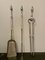 Outils Regency Antiques en Acier Poli, 1810, Set de 3 7