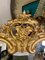 Espejo francés antiguo estilo Luis XV dorado, 1820, Imagen 4
