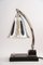 Drehbare Art Deco Tischlampe aus Chrom, Wien, 1930er 3