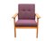 Armchair with Cushion in Light Violet, 1965, Image 13