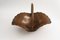 Decorative Fruit Basket in Hammered Copper, Vienna, 1950s 7