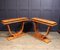 French Art Deco Console Tables in Amboyna, Set of 2 4