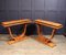French Art Deco Console Tables in Amboyna, Set of 2, Image 4