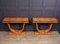 French Art Deco Console Tables in Amboyna, Set of 2 2