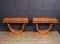 French Art Deco Console Tables in Amboyna, Set of 2, Image 2