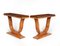 French Art Deco Console Tables in Amboyna, Set of 2, Image 3