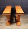 French Art Deco Console Tables in Amboyna, Set of 2, Image 9