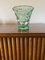 Grüne Wabenvase aus Kristallglas von Pierre d'Avesn, Frankreich, 1930er 12