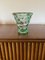 Vase en Cristal Nid d'Abeille Vert par Pierre d'Avesn, France, 1930s 8