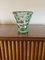 Vase en Cristal Nid d'Abeille Vert par Pierre d'Avesn, France, 1930s 2